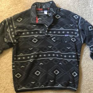 Patagonia Men’s Synchilla Vintage. Snap-fleece pullover